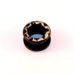 Acryl-Flesh-Tunnel Leopard 18mm