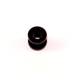 Acryl-Flesh-Tunnel schwarz 8mm