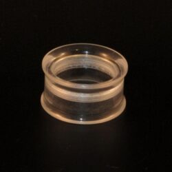 Acryl-Flesh-Tunnel transparent 20mm