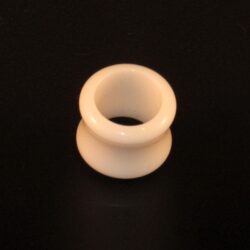 Acryl-Flesh-Tunnel weiss16mm