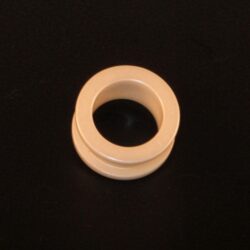 Acryl-Flesh-Tunnel weiss16mm