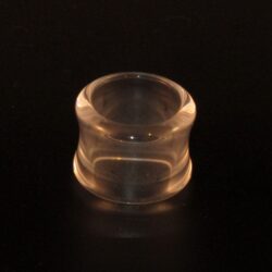 Acryl-Flesh-Tunnel transparent 18mm