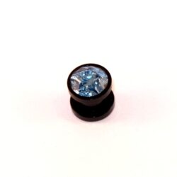 Acryl-Plug Glitzer 8mm