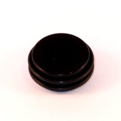 Acryl-Plug Plug-schwarz4 22mm