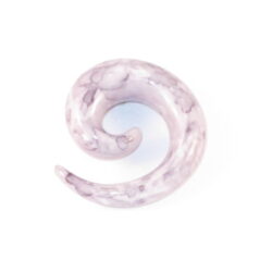 Acryl-Spiral-Expander-Muster weiss 10mm