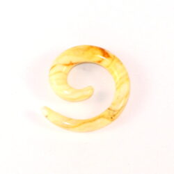 Acryl-Spiral-Expander-Muster hellbraun 5mm