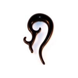 Acryl-Spiral-Expander23 schwarz 8mm