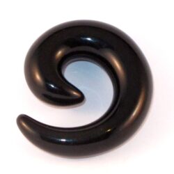 Acryl-Spiral-Expander schwarz 12mm