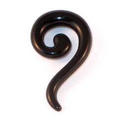 Acryl-Spiral-Expander schwarz2 8mm
