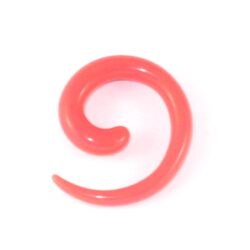 Acryl-Spiral-Expander rosa 6mm