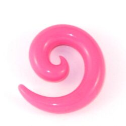 Acryl-Spiral-Expander rosa 8mm