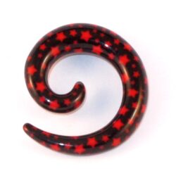 Acryl-Spiral-Expander-Sterne 8mm
