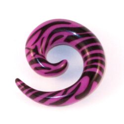 Acryl-Spiral-Expander-Zebra 10mm