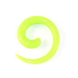 Acryl-Spiral-Expander neon-grün 1.6mm