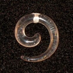 Acryl-Spiral-Expander transparent 3mm
