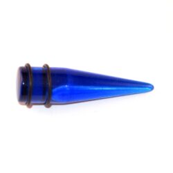 Acryl-Straight-Expander blau-transparent 14mm