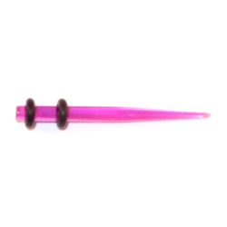 Acryl-Straight-Expander violett-transparent 3mm