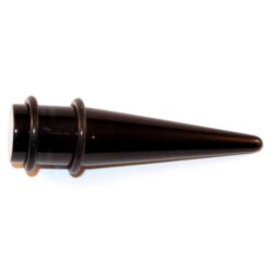 Acryl-Straight-Expander schwarz2 16mm