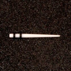 Acryl-Straight-Expander weiss 4mm