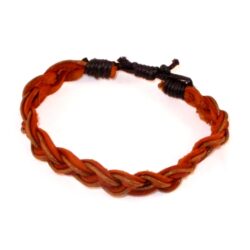 Arm-Schmuck 8 Armband aus Leder & Baumwolle