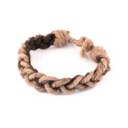 Arm-Schmuck 130 Armband aus Leder & Baumwolle