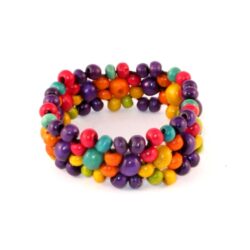 Arm-Schmuck 210 Armband aus Holzperlen