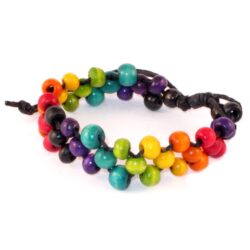 Arm-Schmuck 212 Armband aus Holzperlen