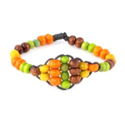 Arm-Schmuck 218 Armband aus Holzperlen