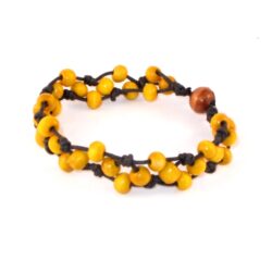 Arm-Schmuck 224 Armband aus Holzperlen