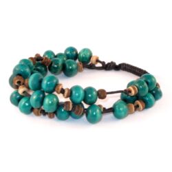 Arm-Schmuck 228 Armband aus Holzperlen