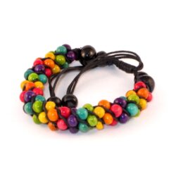 Arm-Schmuck 237 Armband aus Holzperlen