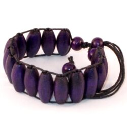 Arm-Schmuck 244 Armband aus Holzperlen