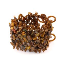 Arm-Schmuck 408  aus Glas & Steinperlen