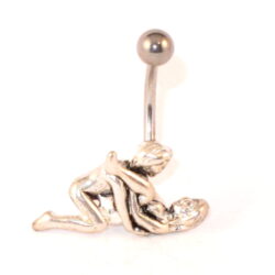 Bauchnabelbanane Pärchen1 silber