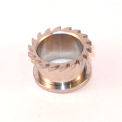 Chirurgenstahl-Flesh-Tunnel Sägeblatt 1  18mm