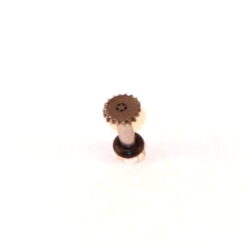 Chirurgenstahl-Flesh-Tunnel 63 Stern3 3mm