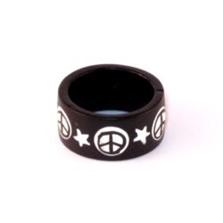 Holz Ring Peace 17mm