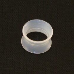 Silikon-Flesh-Tunnel transparent 14mm