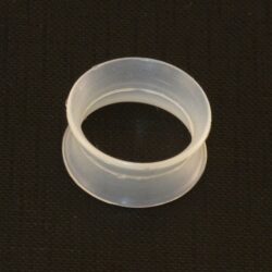 Silikon-Flesh-Tunnel transparent 18mm